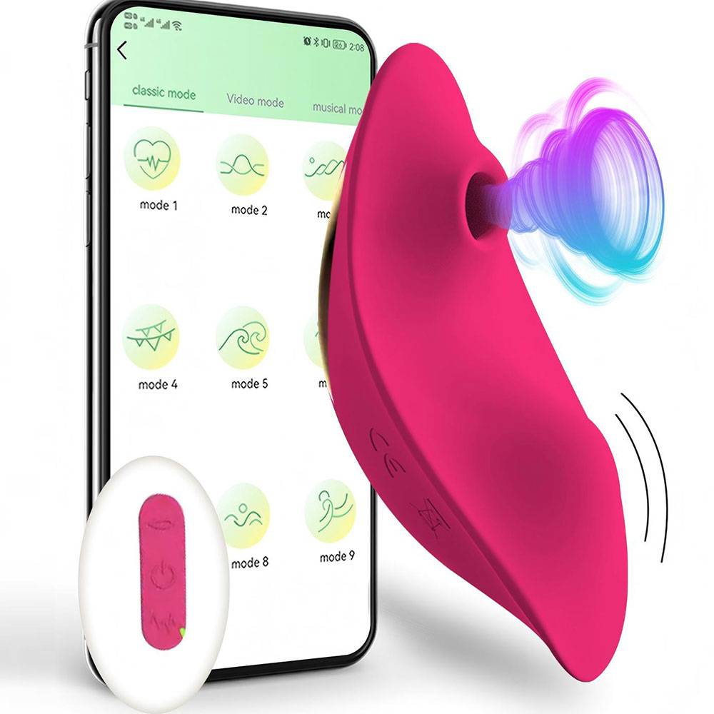Power Tools App - Vibrator Penghisap dengan Kontrol Jarak Jauh,