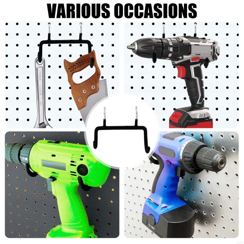 Power Tools Store - 3 Buah Pemegang Alat Pegboard Untuk