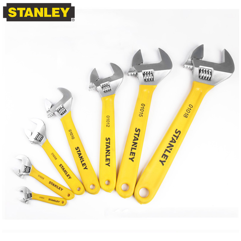 Power Tools Stanley - Stanley 4/6/8/10/12/15/18 inci kunci pas dapat