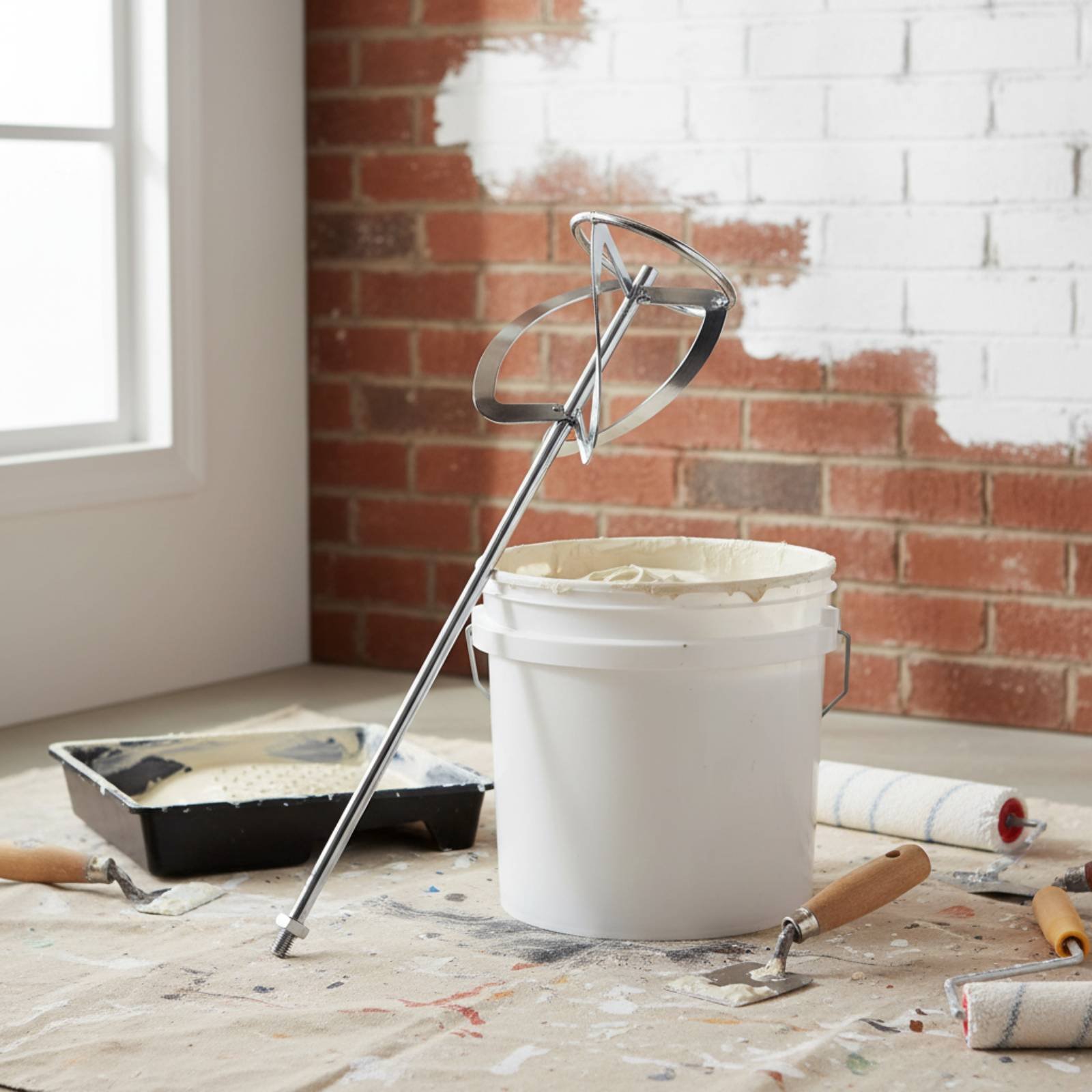Power Tools Use - Pengaduk Semen Tahan Lama, Aksesori Bor