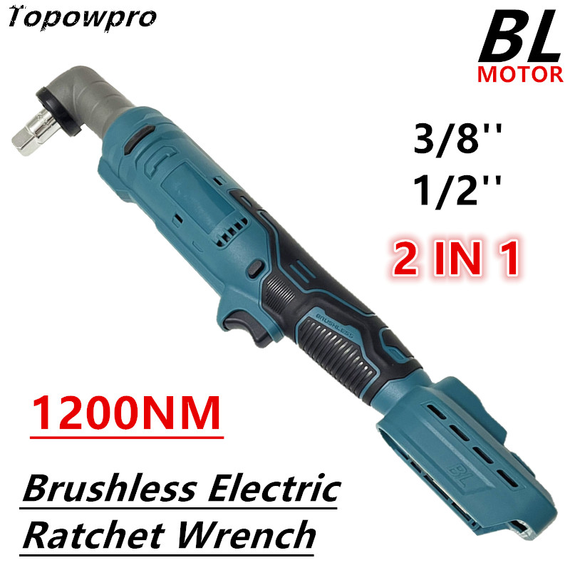 Power Tools Ingco - Kunci pas Ratchet listrik tanpa sikat