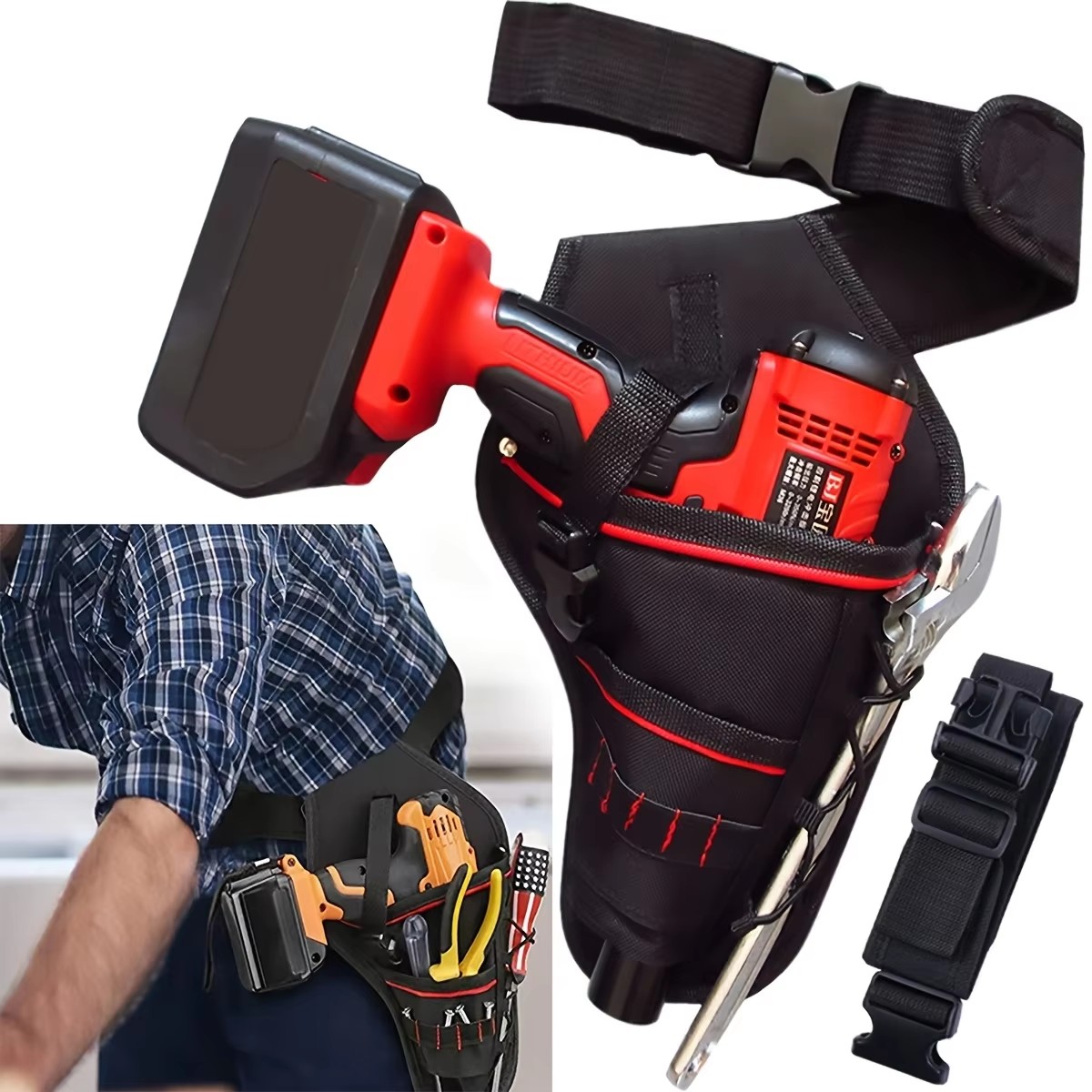 Bag Power Tools - Tas Pinggang Perkakas Reparasi Motor, Tempat