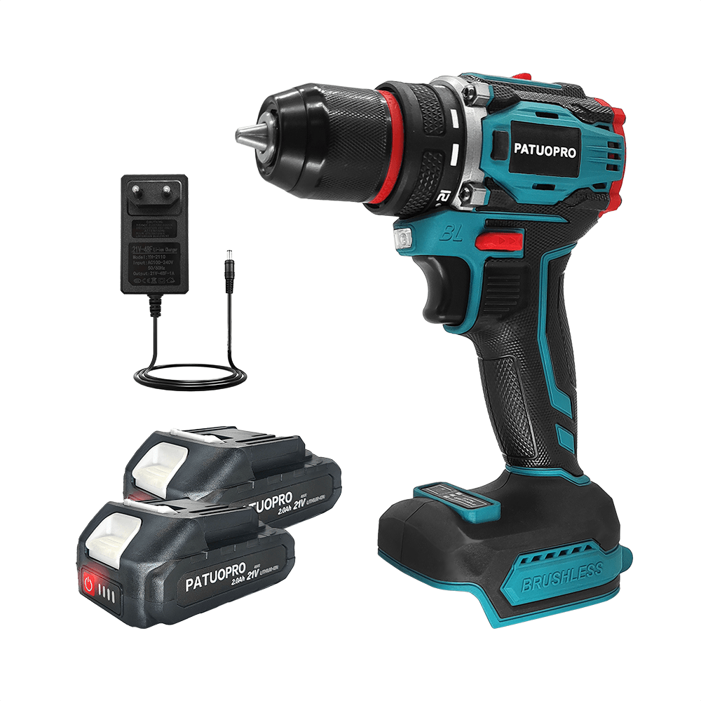 Power Tools Ingco - PATUOPRO bor listrik tanpa sikat 21V,
