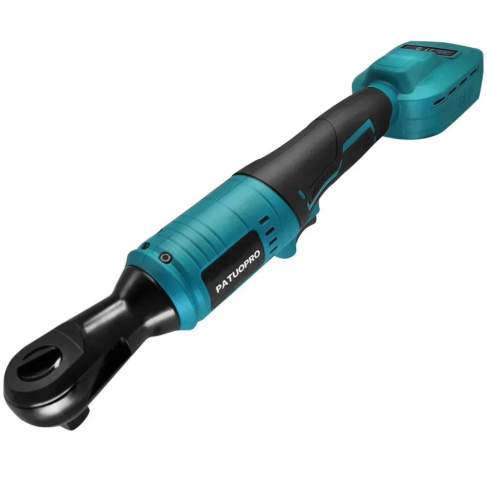 Power Tools Ingco - Kunci Pas Ratchet Elektrik Tanpa Sikat