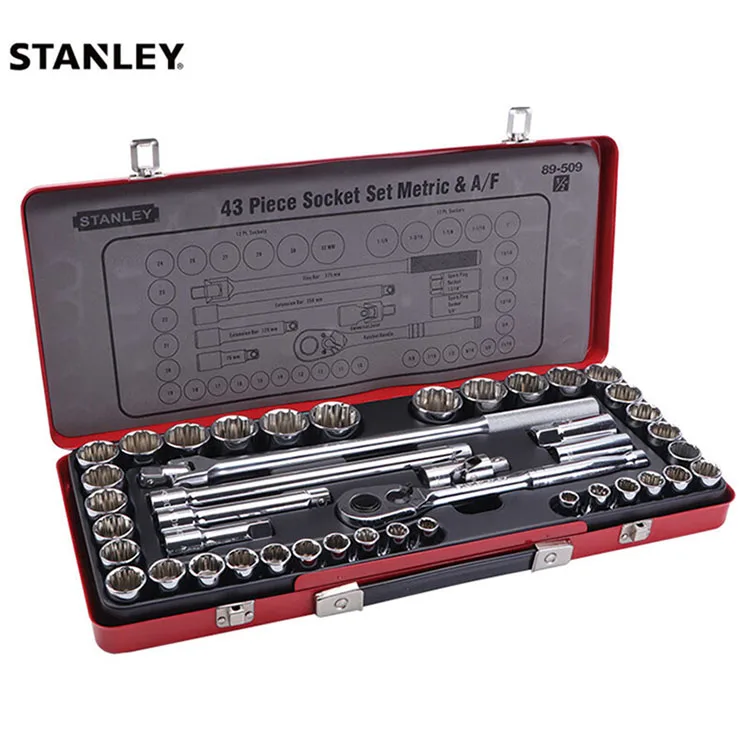 Power Tools Stanley - Set Perkakas Rumah Tangga Stanley 43-Piece