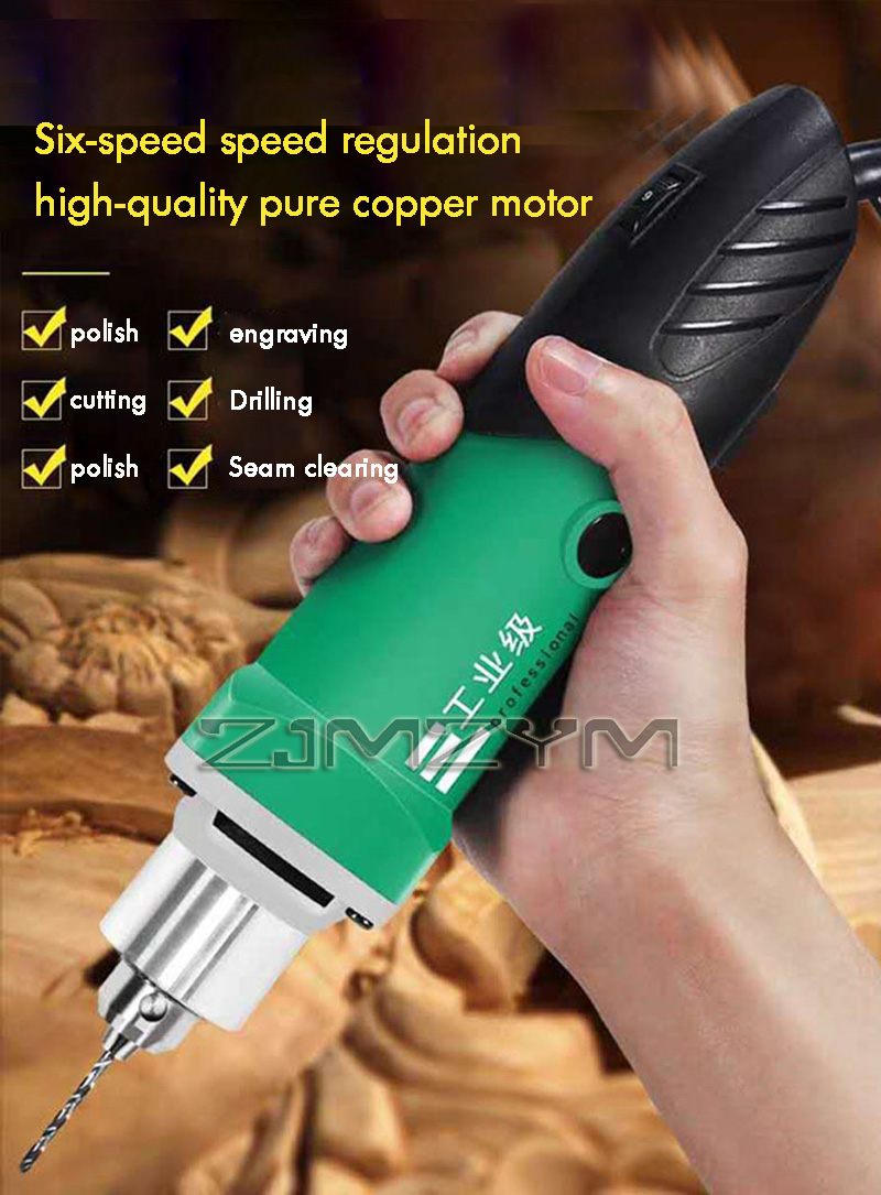 Power Tools Lowes - Mesin Ukir Kayu Listrik 6-Posisi Kecepatan