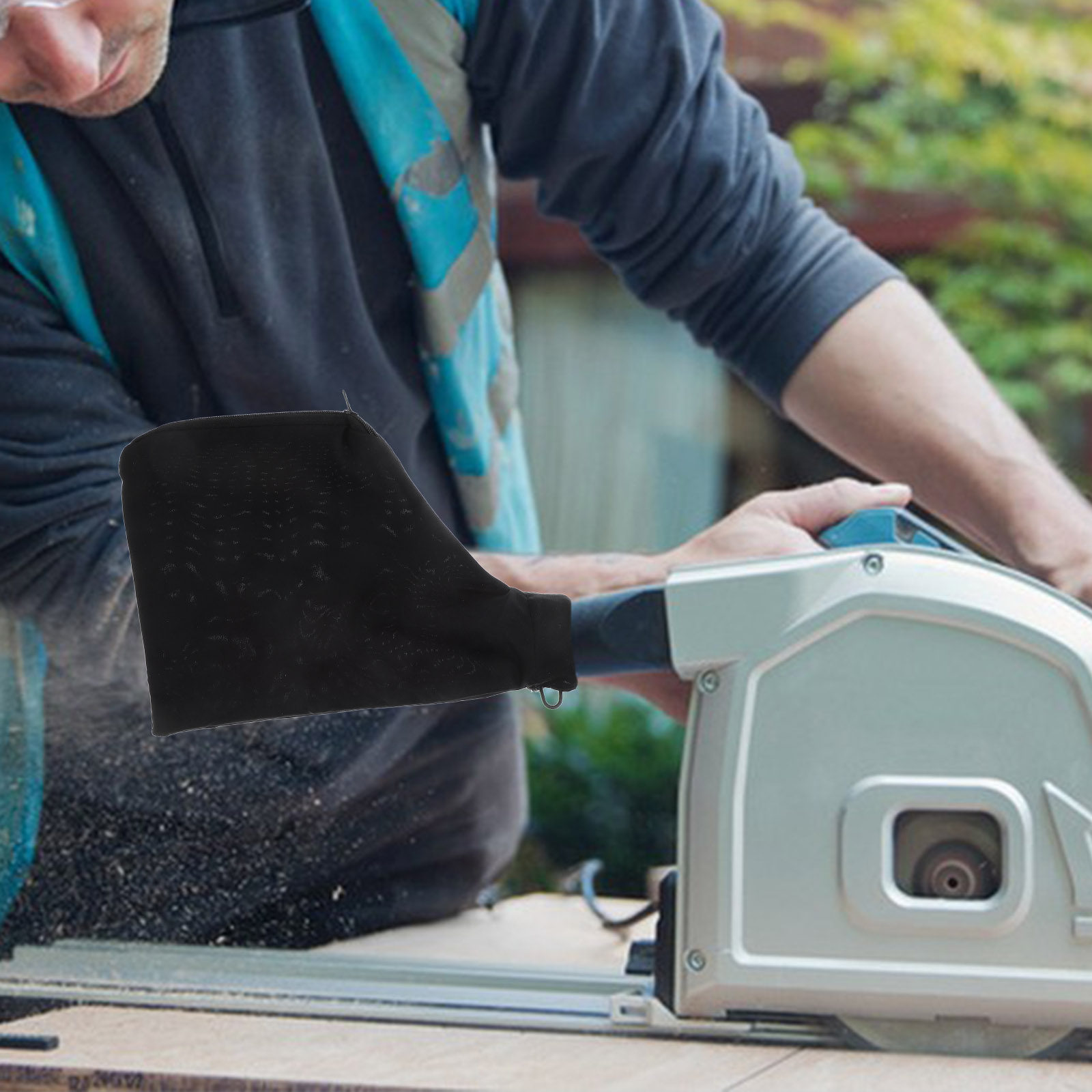 Bag Power Tools - Kantong Pengumpul Debu Hitam Universal untuk