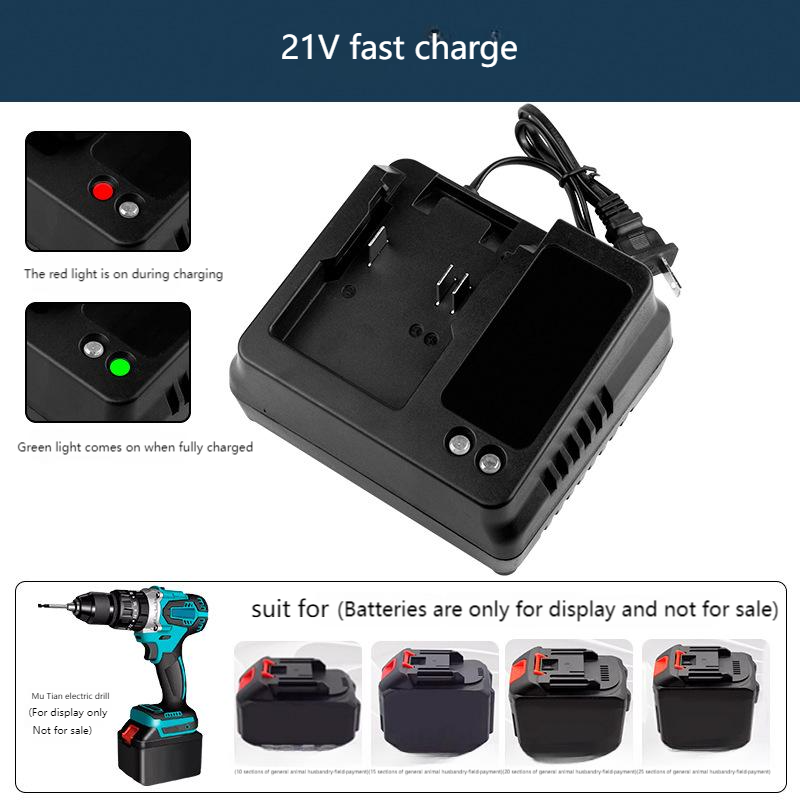 Pengisi Daya EU US 18V 21V Unt - Power Tools Impact Wrench ulasan dan harga
