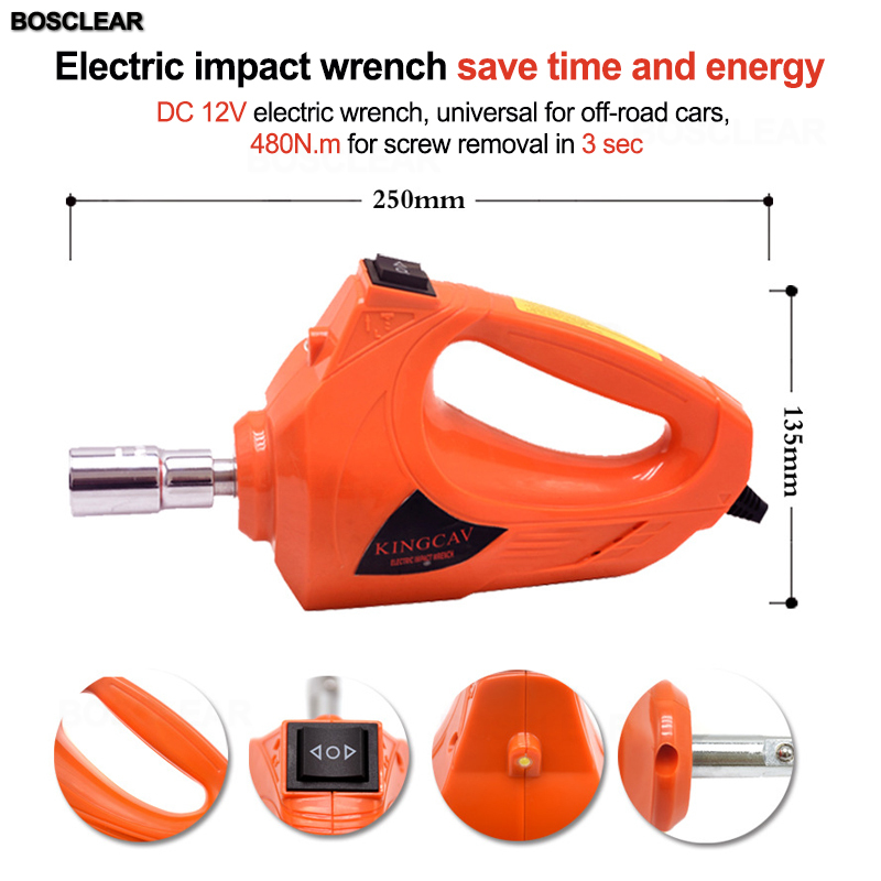 DC 12V 480N. M Kunci Impact Li - Power Tools Impact Wrench ulasan dan harga