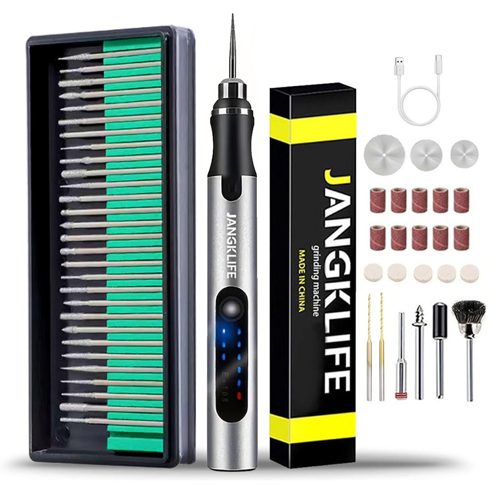 Kit peralatan putar nirkabel U - Power Tools Ingco ulasan dan harga