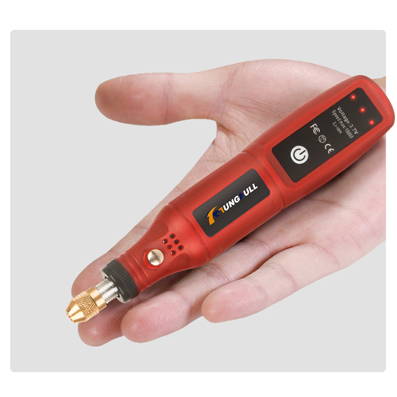 Alat bor putar USB tanpa kabel - Power Tools Ingco ulasan dan harga