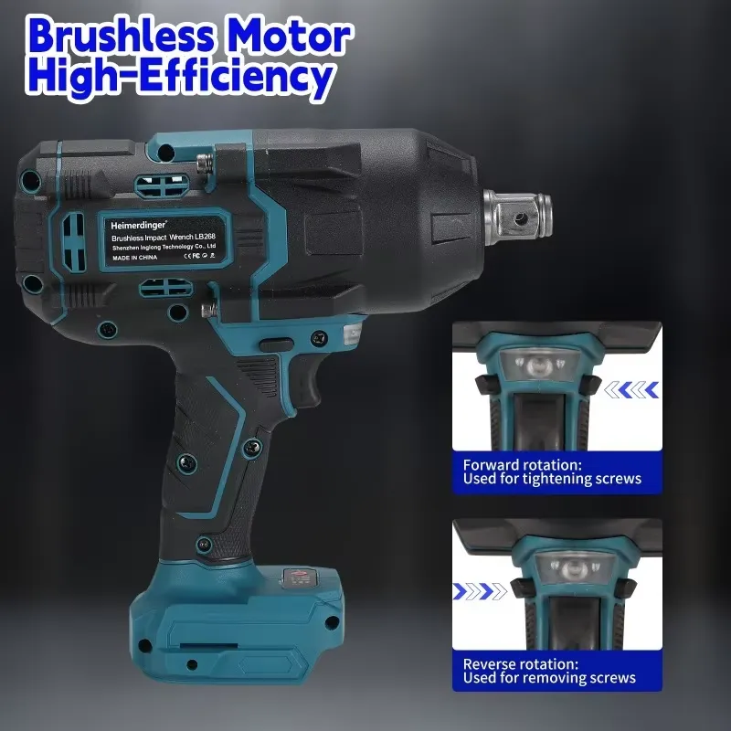 Heimerdinger 1600N Cordless Br - Power Tools Impact Wrench ulasan dan harga