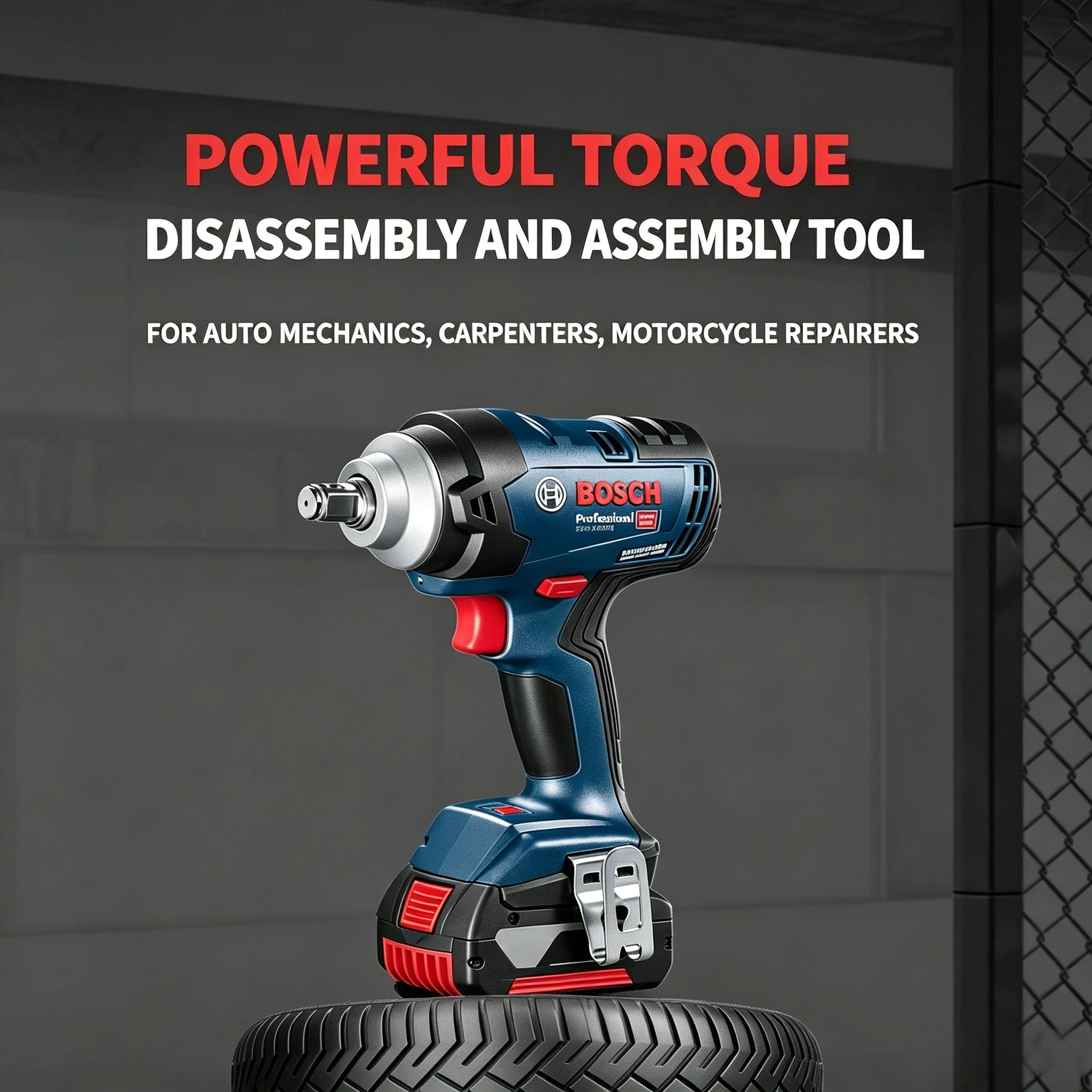 ‌ Bosch GDS 18V-400 18V Brushl - Power Tools Impact Wrench ulasan dan harga