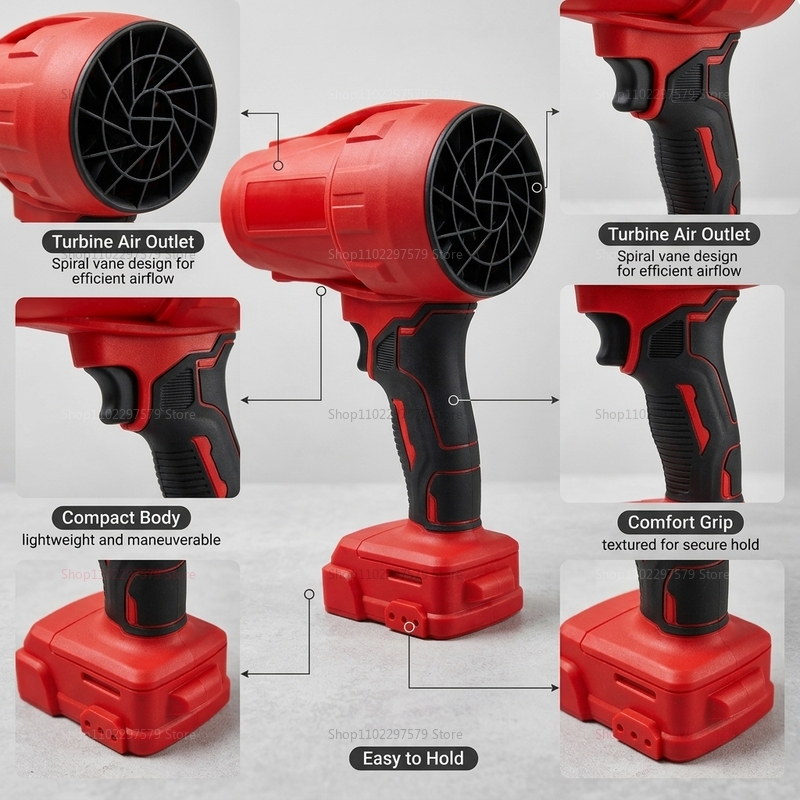 Kipas Turbo Tanpa Kabel 18V de - Power Tools Use ulasan dan harga