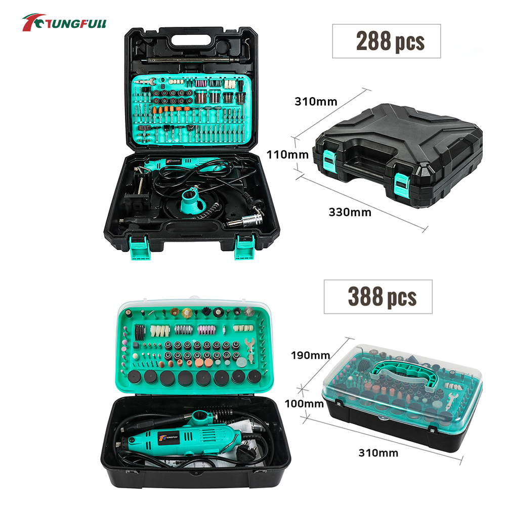 Set Penggiling Listrik Mini TU - Power Tools Total ulasan dan harga