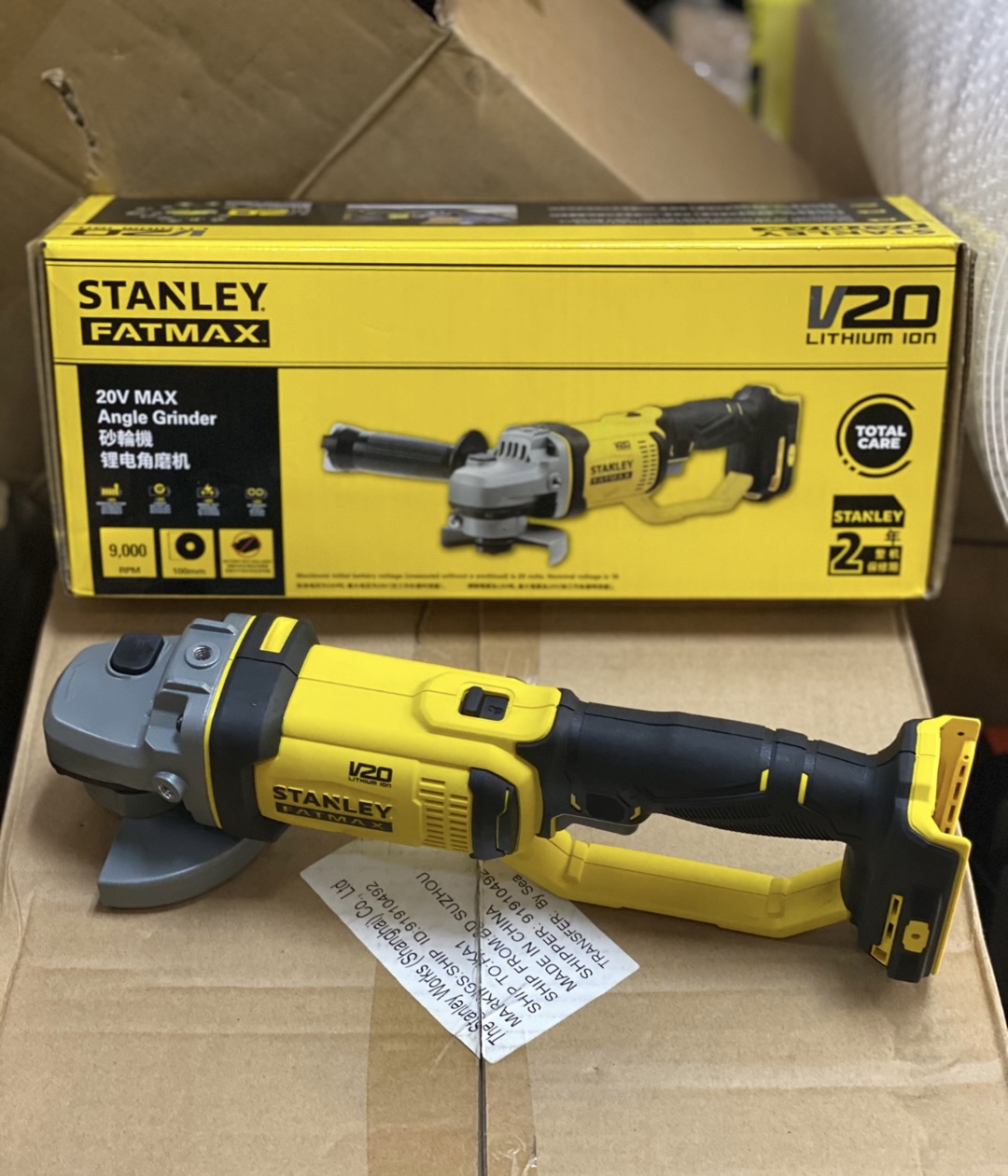 Gerinda Sudut Isi Ulang 20V un - Power Tools Stanley ulasan dan harga