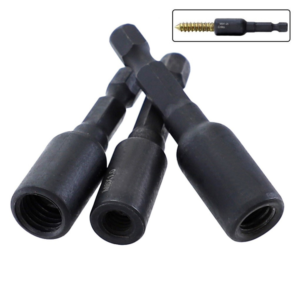 3 Buah Adaptor Soket M6/M8/M10 - Power Tools Lowes ulasan dan harga