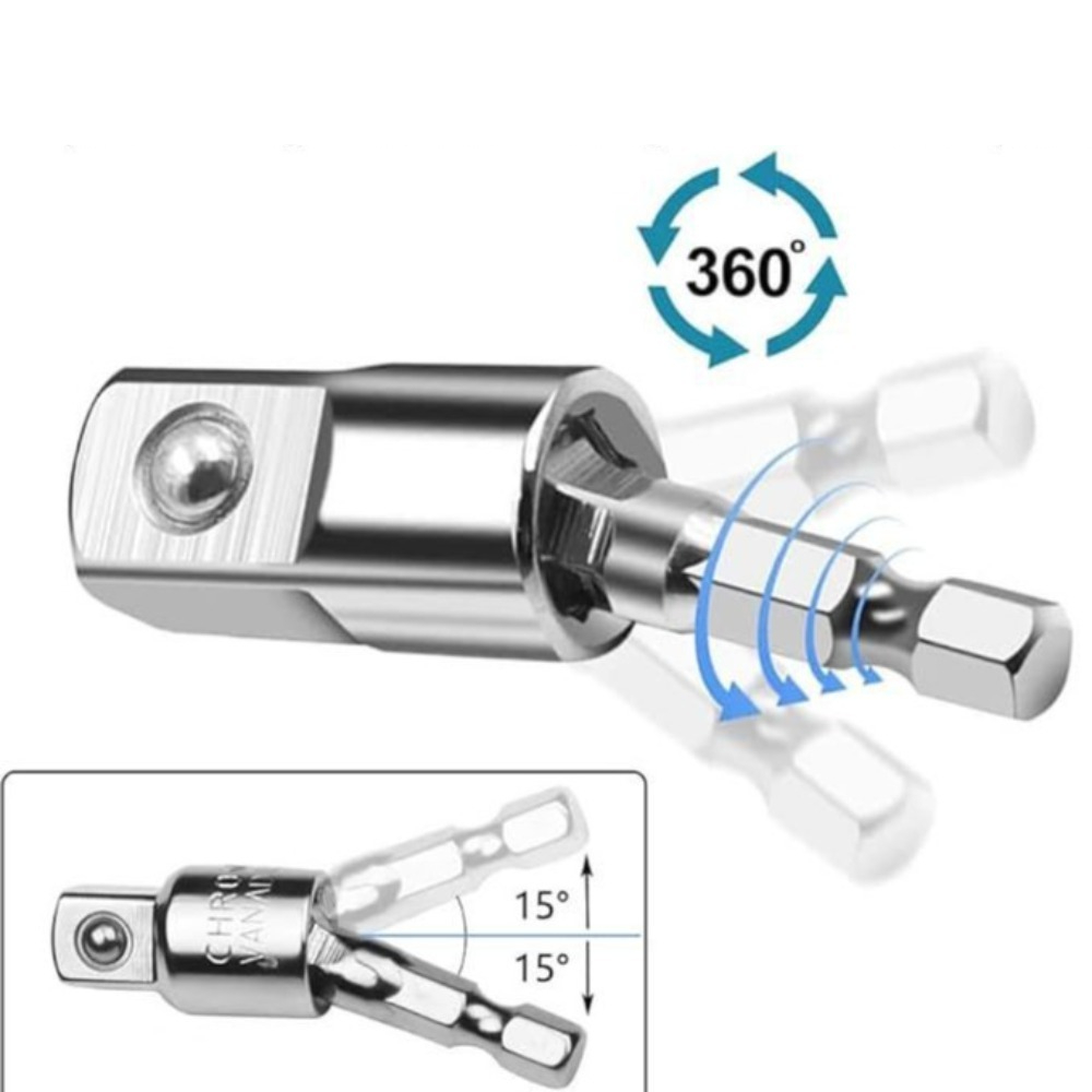 360 °   Set Adaptor Soket Bor  - Power Tools Lowes ulasan dan harga