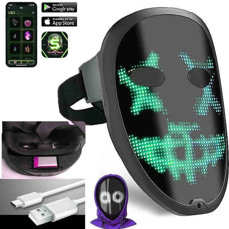Masker LED sensor gerakan waja - Power Tools App ulasan dan harga