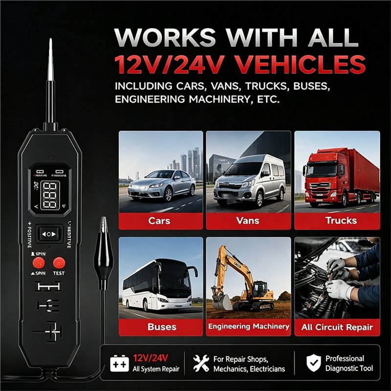 Alat Diagnostik untuk Sirkuit  - Power Tools Automotive ulasan dan harga