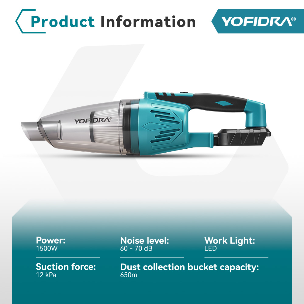 YOFIDRA 1500W 12KPA Penyedot D - Power Tools Automotive ulasan dan harga