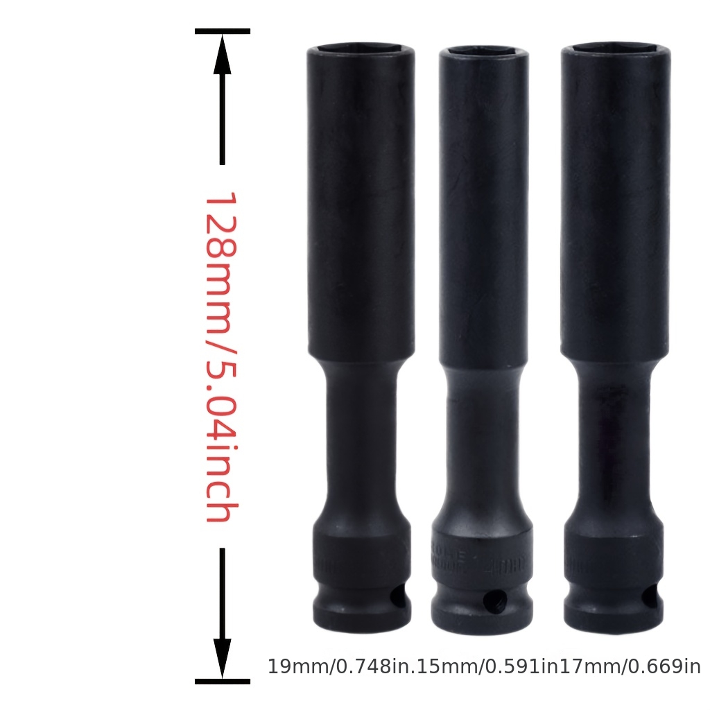 1/3pcs Set Soket Impak Dinding - Power Tools Pneumatic ulasan dan harga