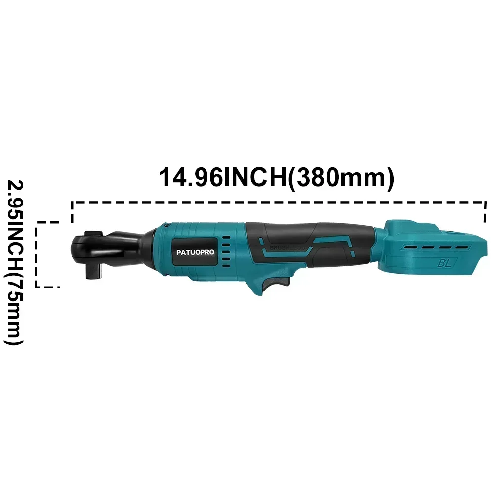 Kunci Pas Ratchet Elektrik Tan - Power Tools Ingco ulasan dan harga
