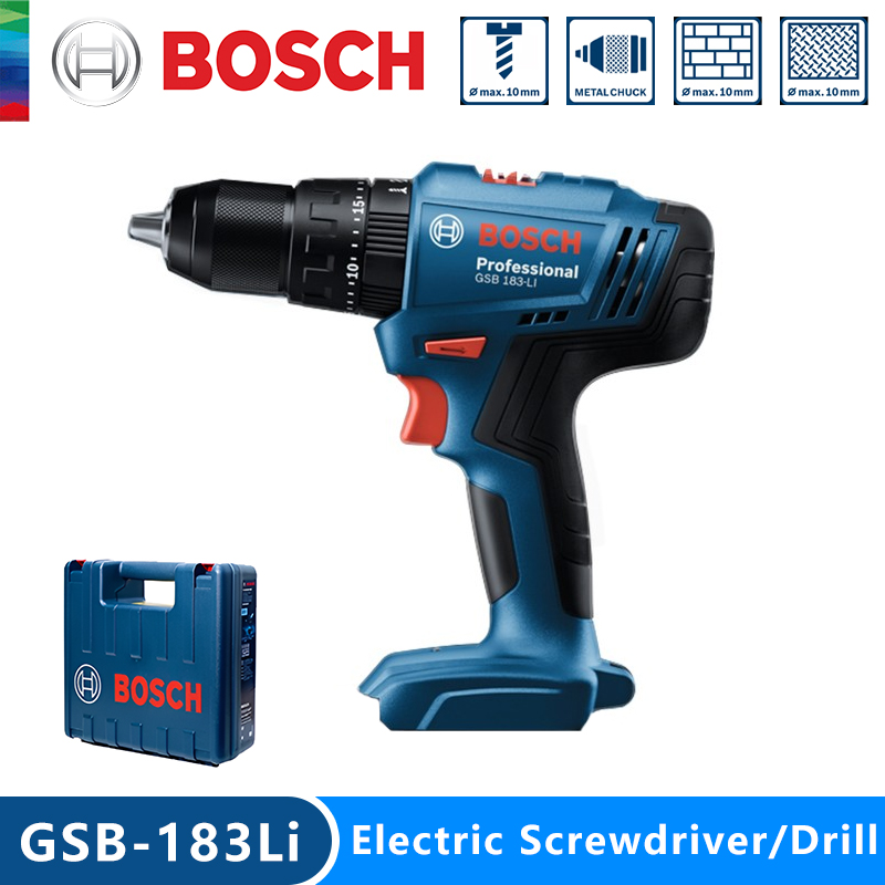 Bor Listrik Bosch GSB183-LI, O - Power Tools Use ulasan dan harga