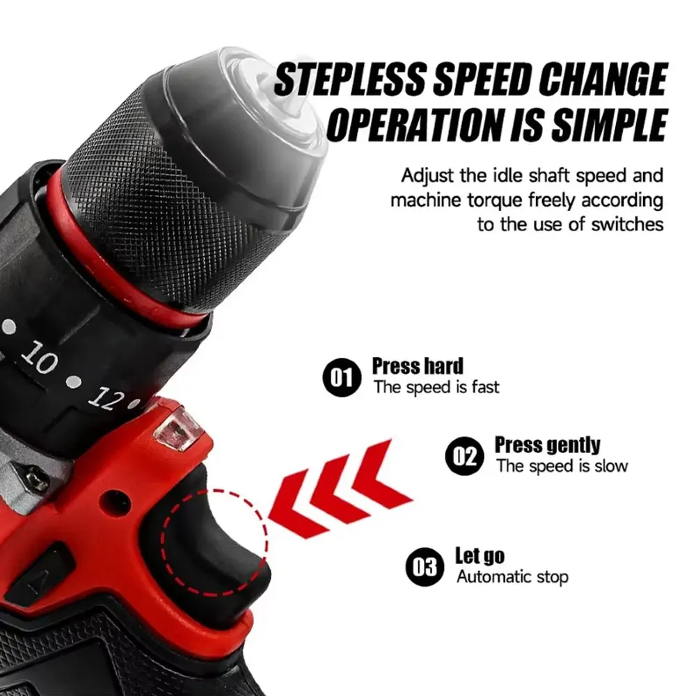 Bor Impak Listrik Tanpa Sikat  - Power Tools Use ulasan dan harga