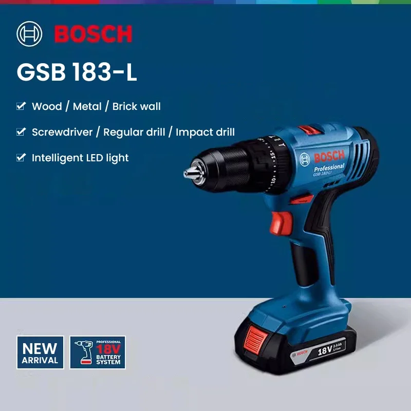 Bosch GSB183-LI Bor Listrik Ob - Power Tools Use ulasan dan harga