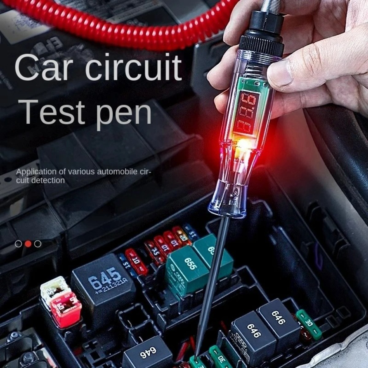Penguji Sirkuit Tegangan Mobil - Power Tools Automotive ulasan dan harga